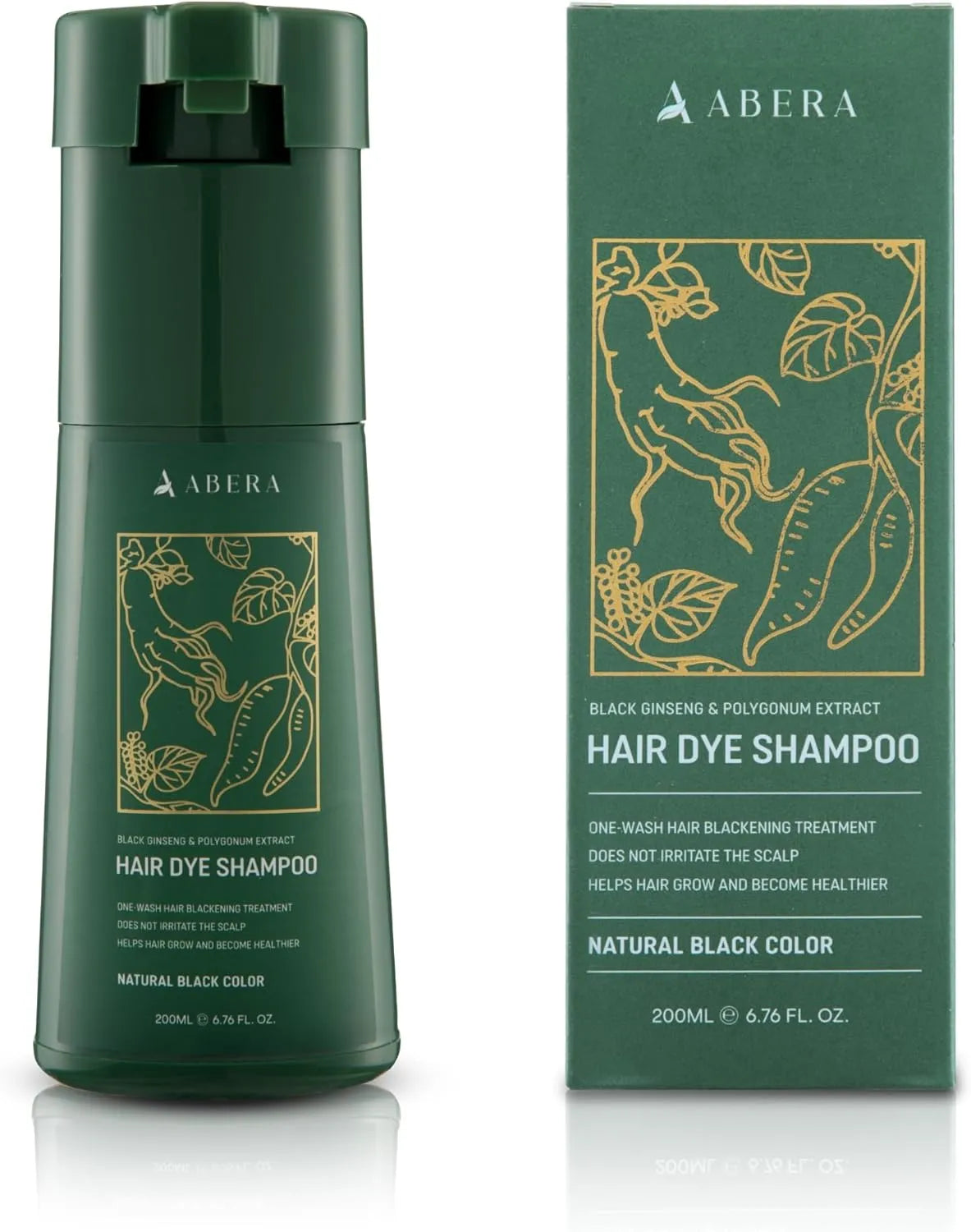 Abera Shampoo Color Negro Natural
