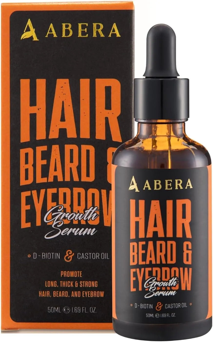 Abera Suero 3-en-1 Cabello · Barba · Pestañas – 50 ml