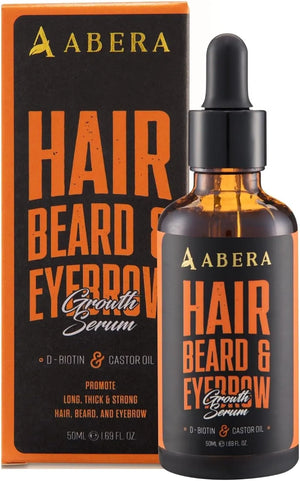 Abera Suero 3-en-1 Cabello · Barba · Pestañas – 50 ml