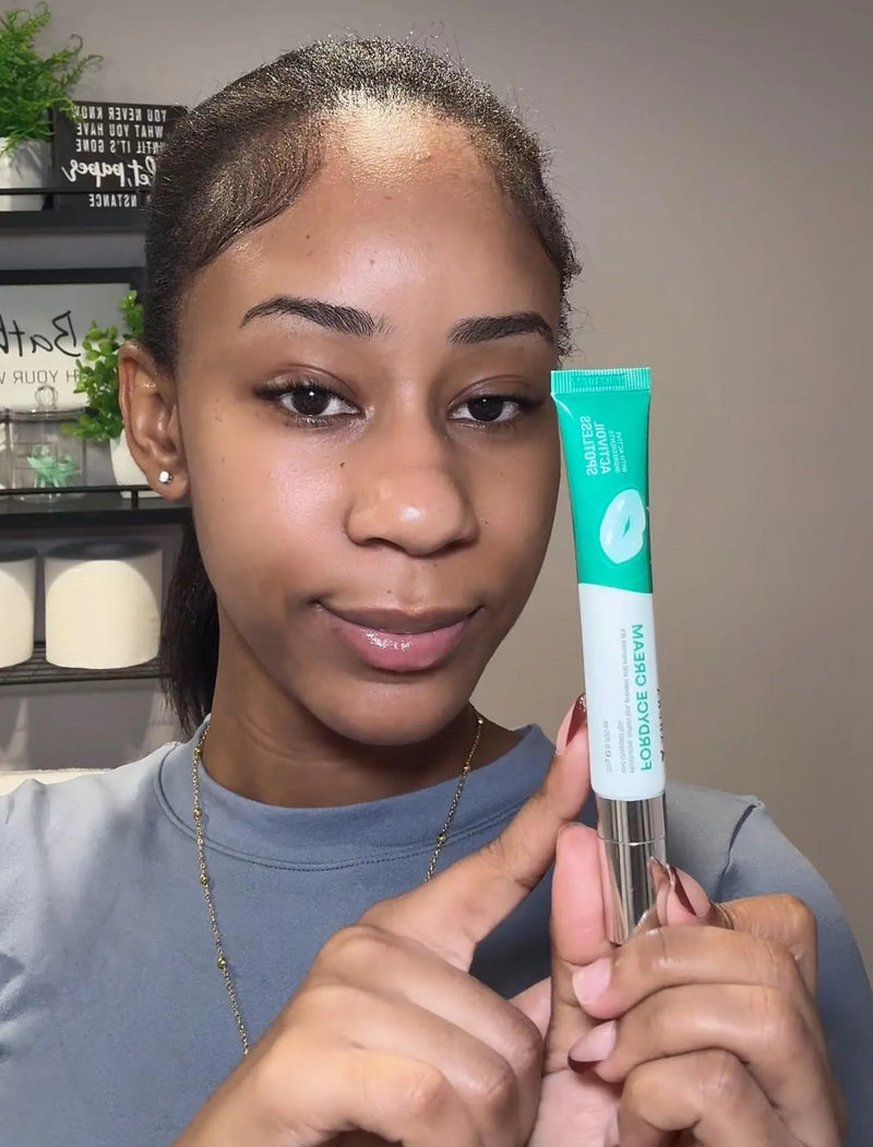 Uso diario de Abera Fordyce Cream mañana y noche con mejora visible en labios